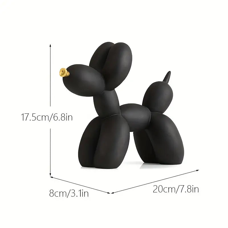 Jeff-Coons-Style Ballonhund