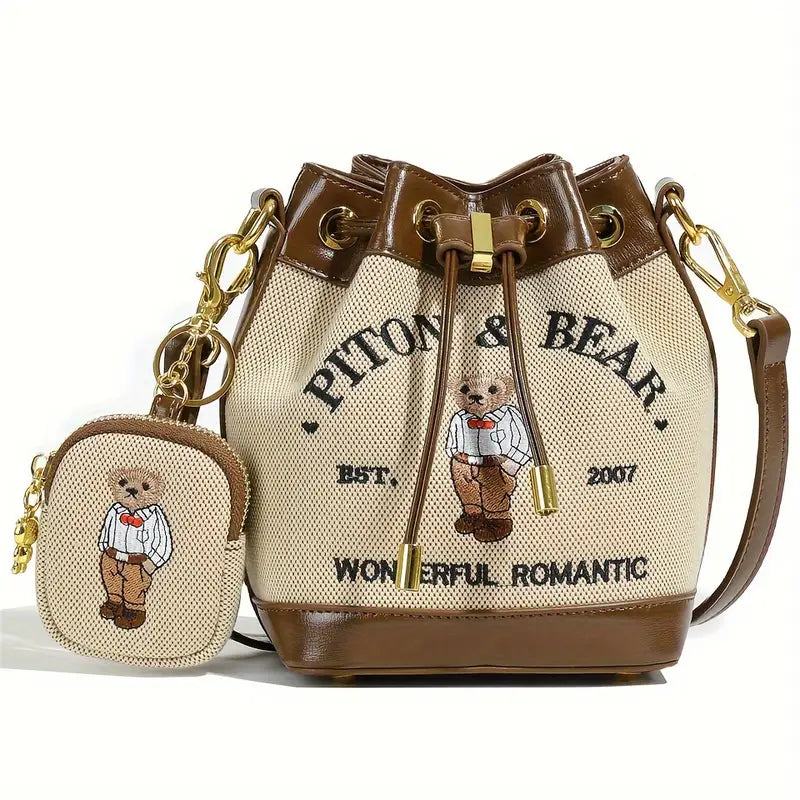 Tasche mit Teddy