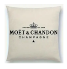 Kissenhülle "Champagner"
