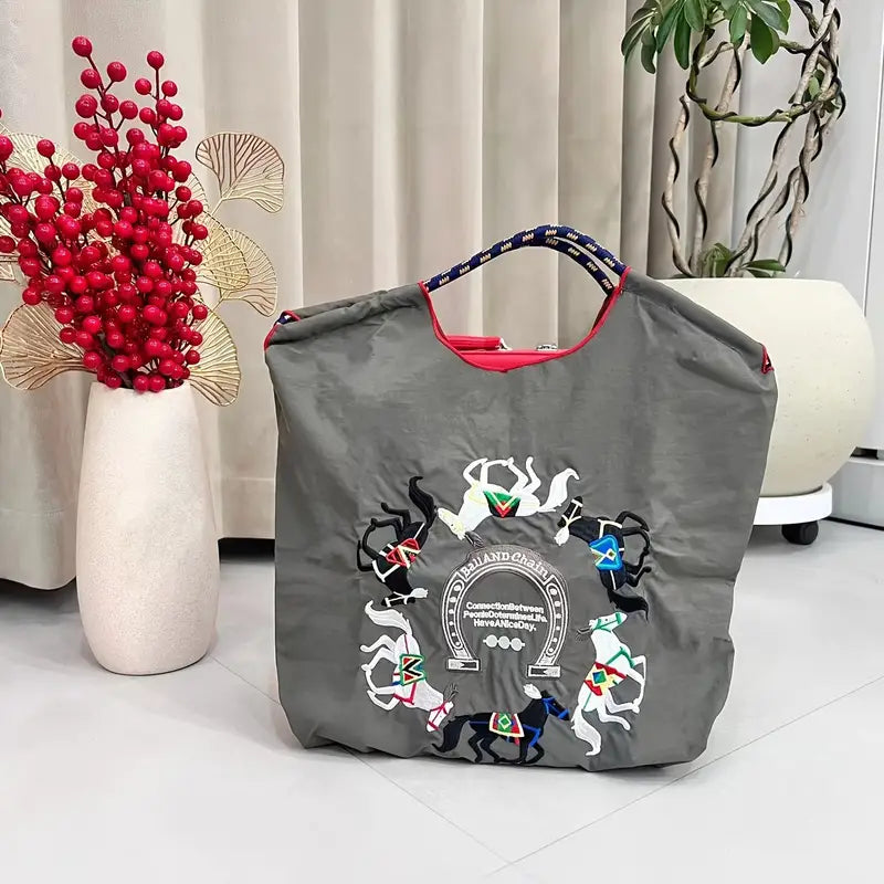 Tasche mit Pferdemotiv